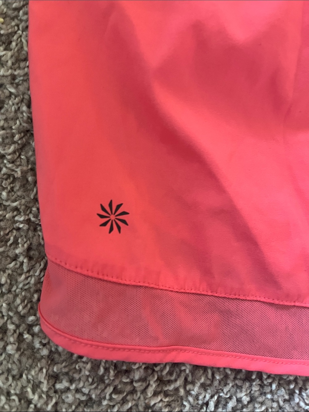 Athleta Coral Athletic Running Shorts - Picture 4 of 4